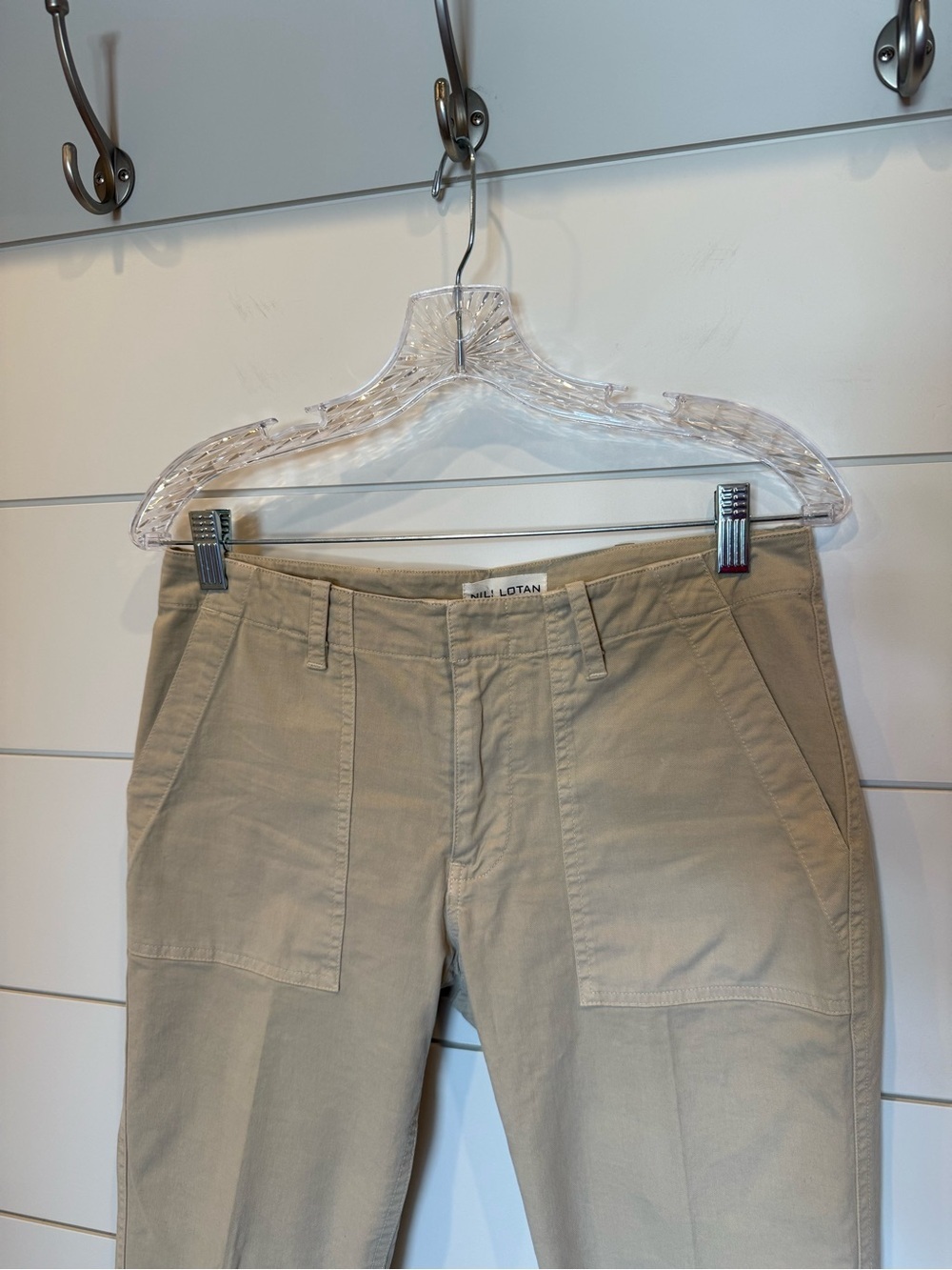 Nili Lotan Jenna Desert Sand 2 Pants - Picture 6 of 11